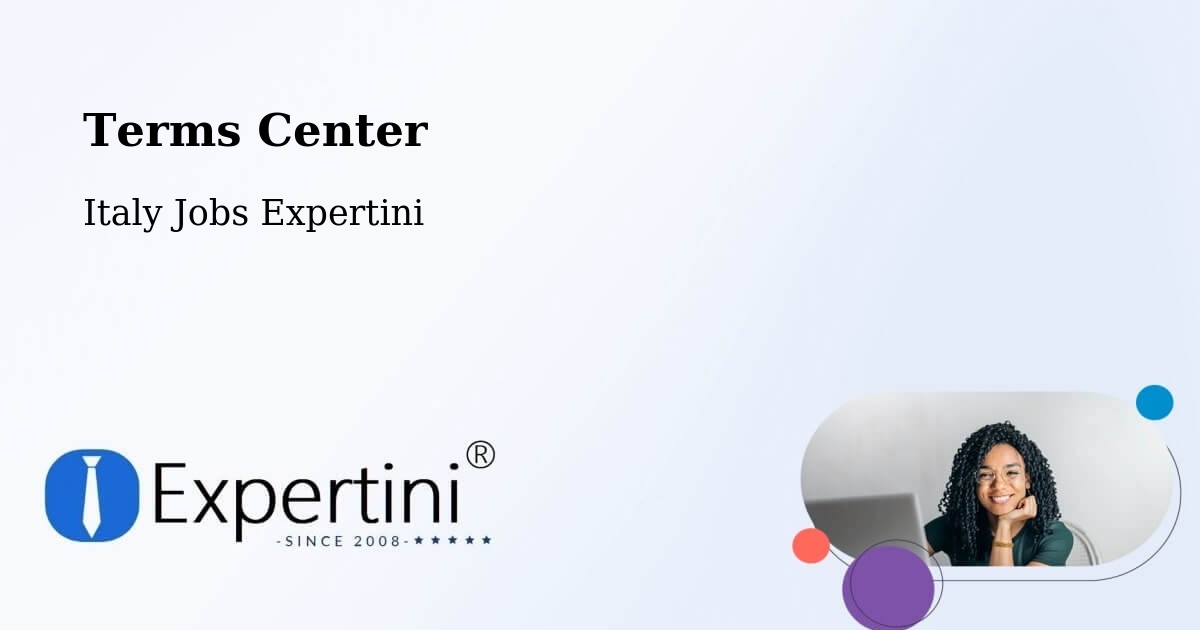 Terms of Service – Gallarate - Italy Jobs Expertini